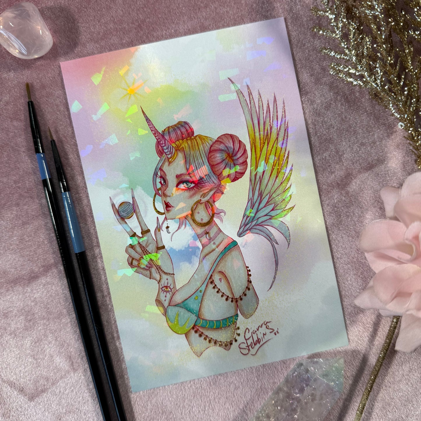 Galactic Sweet-tooth Print