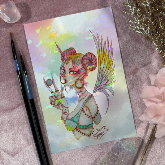 Galactic Sweet-tooth Print