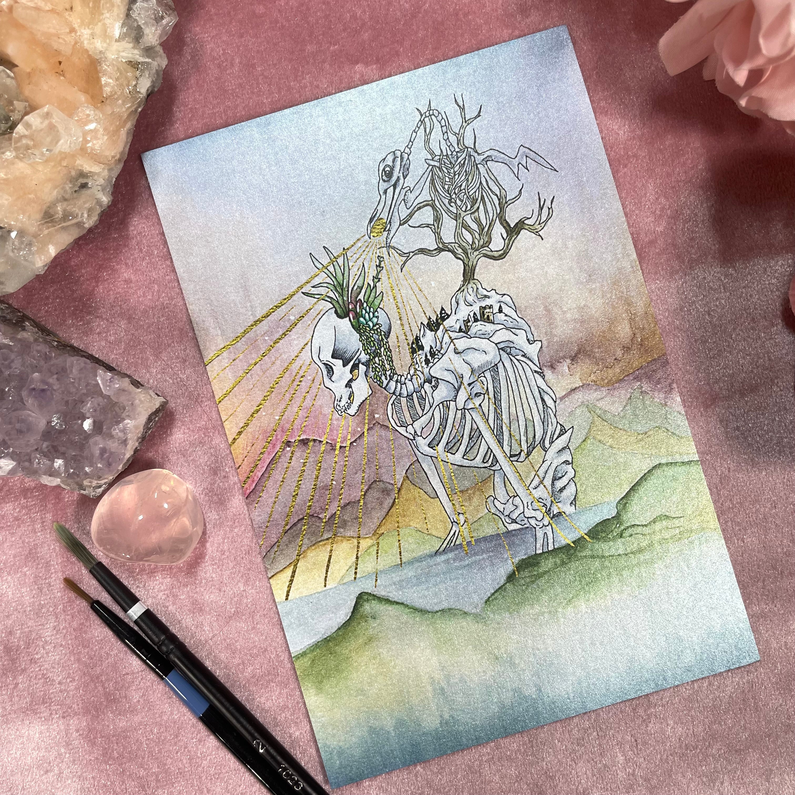 Gashadokuro #1 Print – Art by Ciarra Stebbins